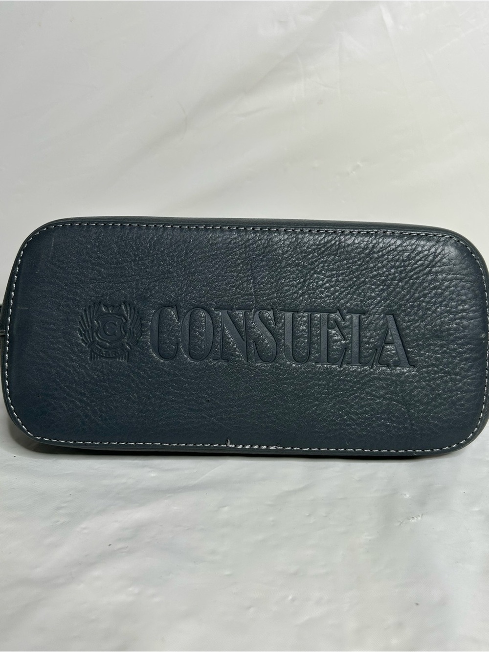 Consuela Keanu Your Way Gray Leather Shoulder Bag - Picture 11 of 12